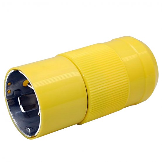 Fiche, série : 50 A-125 V-Verrouillable-Mal Nylon