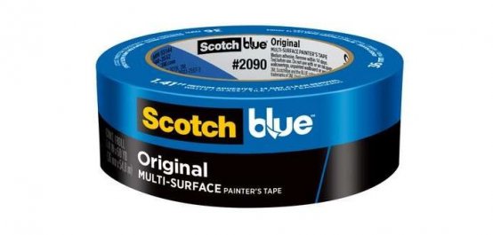 Ruban de masquage multisurfaces 1,5 Bleu L:6
