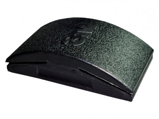 HandBlock, caoutchouc noir épais 2-3/4"