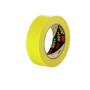 Ruban de masquage jaune, largeur 36 mm, longueur 55 m, 301+