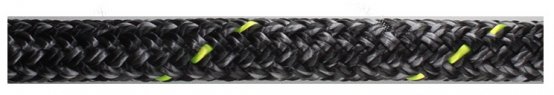 Corde Dyneema, D2 Racing 78 10 mm Noir Gris par pied