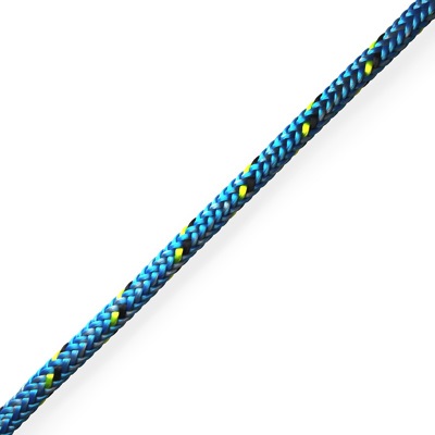 Corde Dynema Excel Racin 4 mm Bleu/Gris au pied