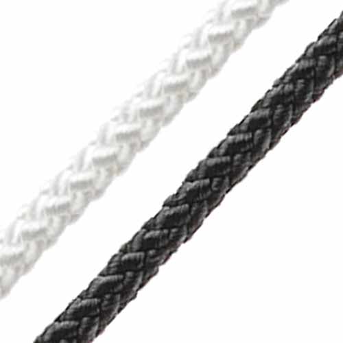 Ligne 8Plait, polyester 3 mm blanc
