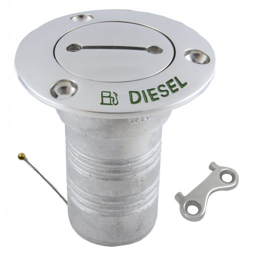 Remplissage de pont, tuyau diesel SS Ø : 1-1/2" Plig : S