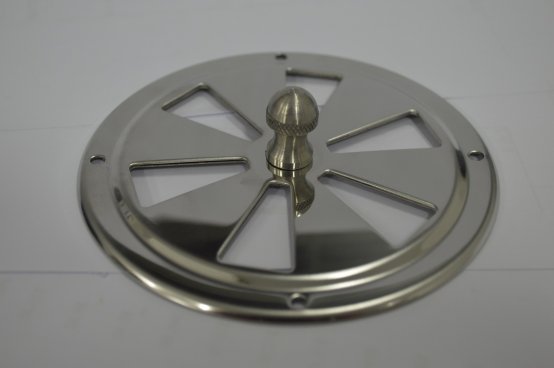 Grille de ventilation, bouton central papillon de 4 pouces