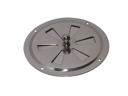 Grille de ventilation, bouton central papillon de 5 pouces