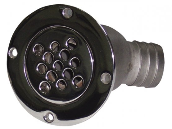 Drain de pont, dalot SS 45º vers tuyau avec Che