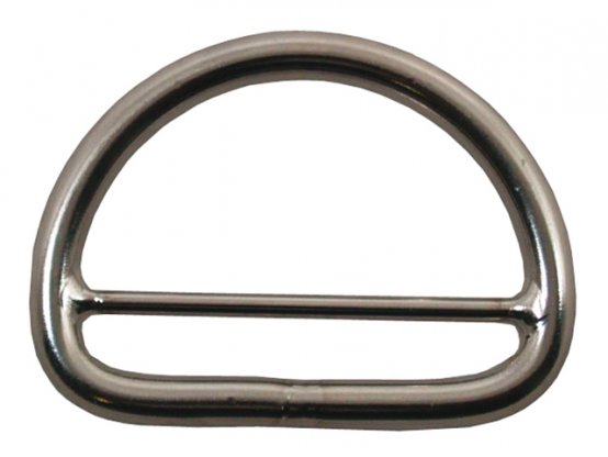 Anneau en D, pièces de boucle 6 mm