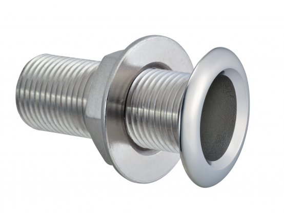 passe-coque fileté intégral 1" inox