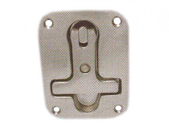 Loquet, poignée en T en acier inoxydable avec serrure à clé étanche