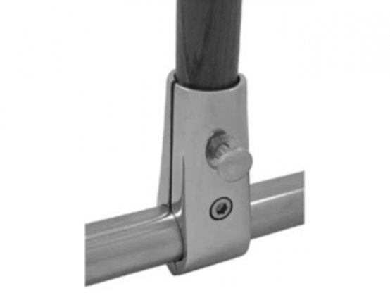 Douille, mât de drapeau à montage sur rail f/1"