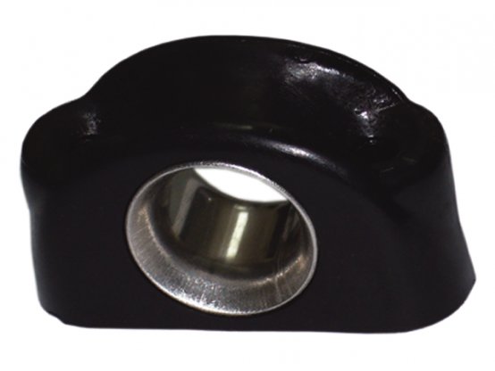 Guide-câble en nylon avec insert en acier inoxydable 12 mm