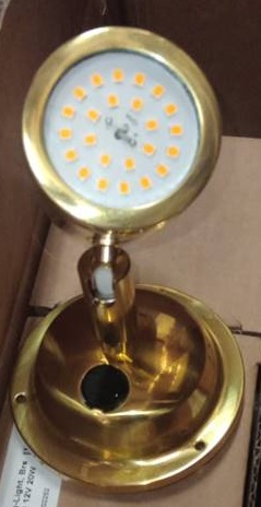 Lampe de lecture en laiton LED 12V 20W