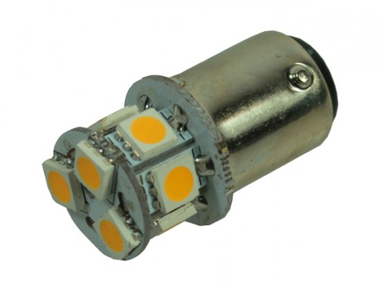 Ampoule LED, 12/24 V BA15D Tour-LED 1,5 W 10