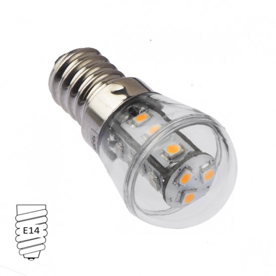 LED Bulb , E14 10-30V WW 15W 135Lum