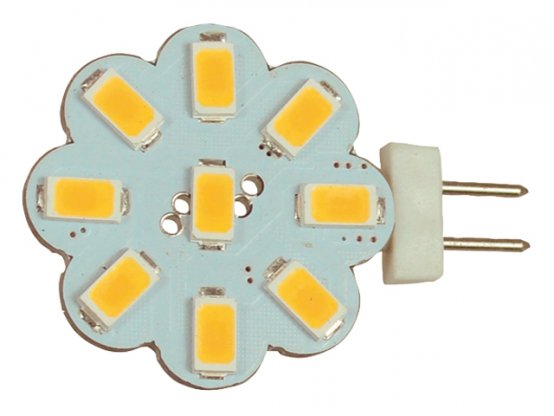 Ampoule LED, G4 10-30V WW 1,8W Broche latérale 20W-