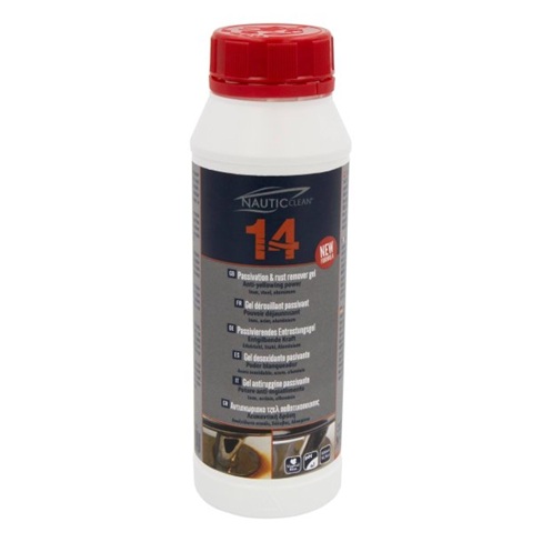 14 Gel antirouille et passivation 500 ml
