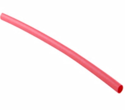 Gaine thermorétractable adhésive rouge, 1 x 48 po