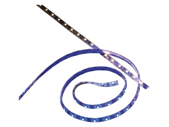 Bande LED flexible bleue de 5 m, 12 V, 24 W WPF