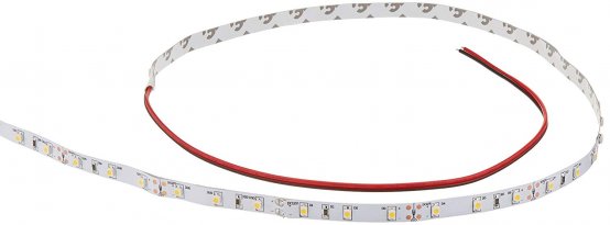 Bande LED rouge flexible de 0,5 m, 12 V, étanche IP65