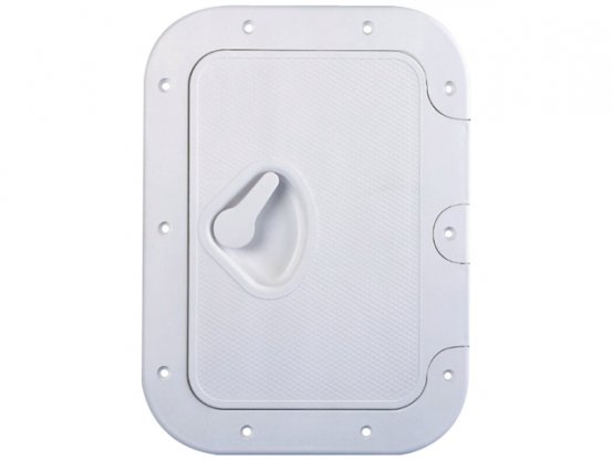 Trappe d'accès, Rectanglr Wh-Plast oaSz:37