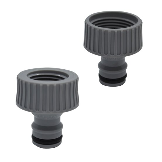 Raccord rapide mâle avec filetage femelle 3/4".