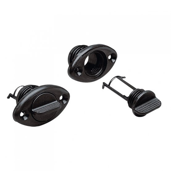 Nable avec bouchon ovale imperméable et joint torique.