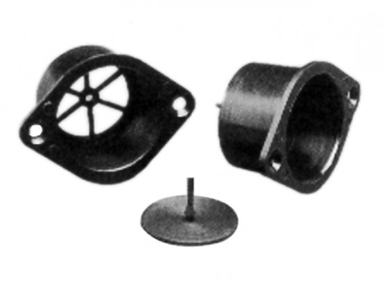 Boîtier de drain, écoulement unidirectionnel Ø35 mm