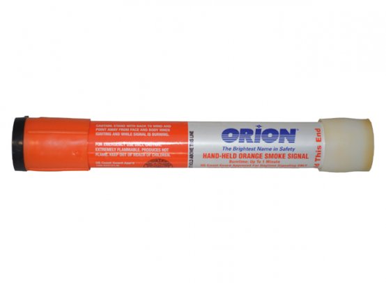 Fusées éclairantes orange portables, approuvées par les garde-côtes américains (lot de 3).