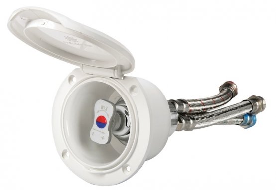 Boîte de douche, mitigeur robinet eau chaude/froide