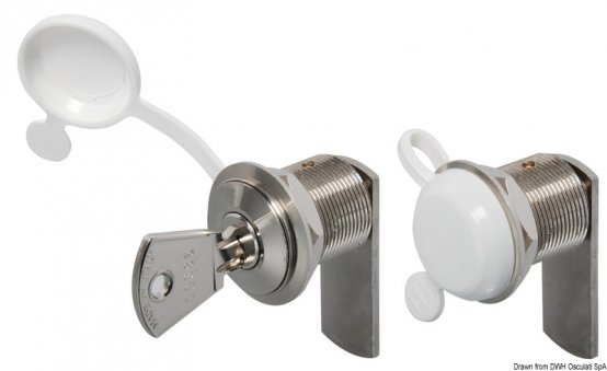 Serrure à cylindre avec clé Yale 15 mm