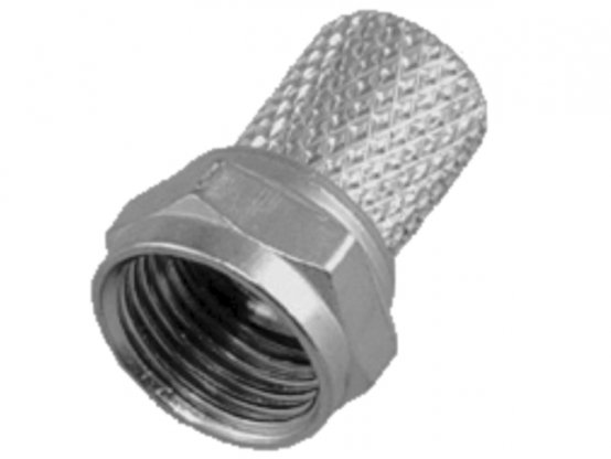 Connecteur F, TV f/RG59 Twist-On 10/P