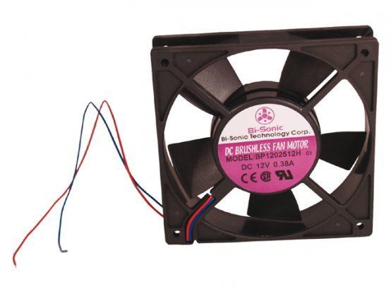 Ventilateur de refroidissement carré de 12 cm (4,72 po), 12 V CC