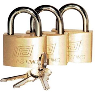 Lot de 3 cadenas laiton 40mm