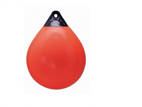 Défense/Bouée, Raindrop 22x28" Rouge avec Noir