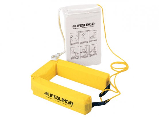 Bouée LifeSling avec sac blanc, type V, application USCG