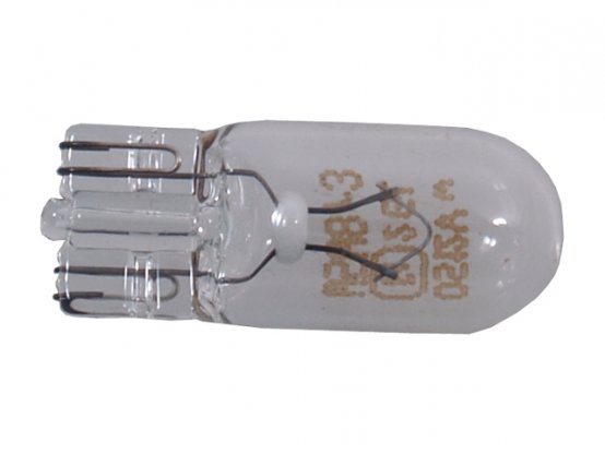 Lot de 2 ampoules 12 V 9 W à culot W12/CD