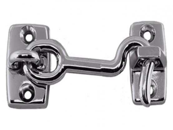 Crochet de porte, 1,75 po, chromé/zinc