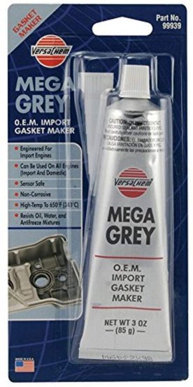 Mastic pour joints, silicone gris VersaChem « OEM » 85 g