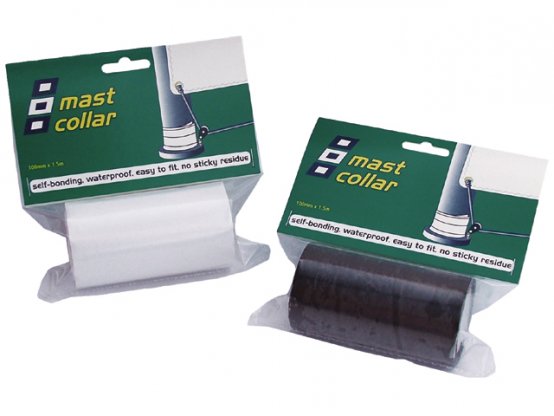 Ruban de col de mât, blanc, largeur 10 cm, longueur 1,5 m