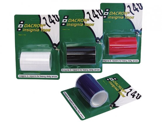 Ruban de réparation, Dacron Insignia Wh Ld : 7,5 cm