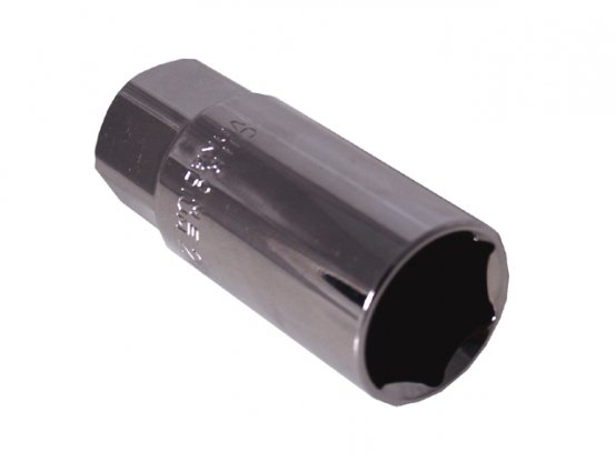 Clé à capuchon pour bougie d'allumage Taille : 21 mm avec caoutchouc