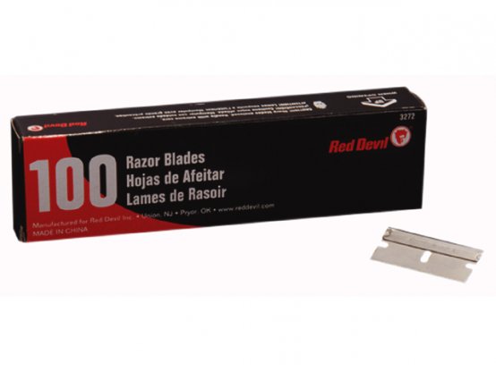 Lames de rasoir à simple tranchant, boîte de 100, 12,06 €