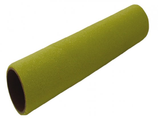 Housse à enrouleur, L:9" Mousse jaune