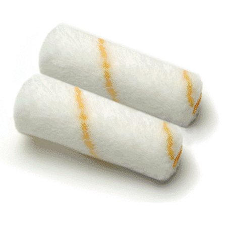 Mini rouleaux à poils de 1,25 cm (1/2 po) et 15 cm (6 po), paquet de 2