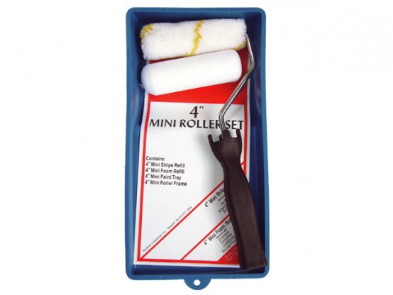 Ensemble de mini-rouleaux de 4 pouces