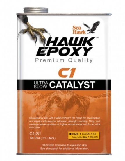 Catalyseur ultra lent Hawk Epoxy .66Pt