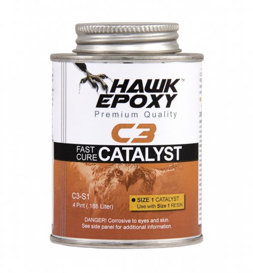 Catalyseur époxy Hawk à durcissement rapide 4 points