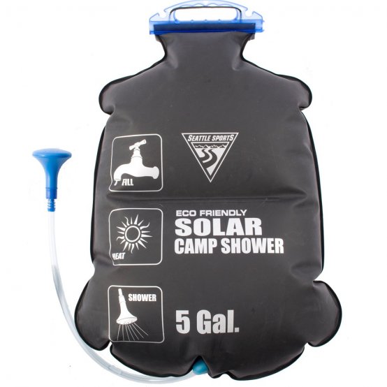 Douche solaire, sans PVC, 5 gallons