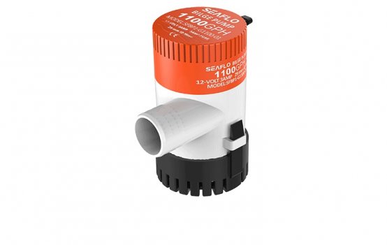 Pompe de cale submersible non automatique série 01 12 V 1100 GpH